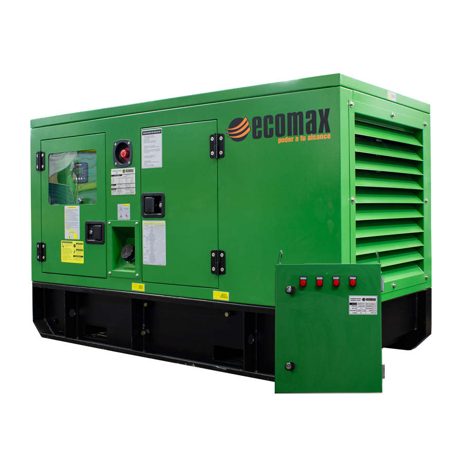 Planta Eléctrica Industrial Diésel Ecomax - Planta Emergencia